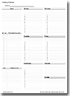 Printable Weekly Planner Page