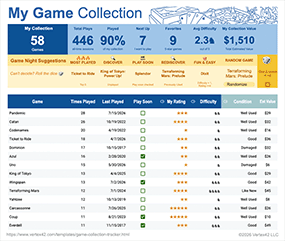 Thumbnail - Game Collection Tracker